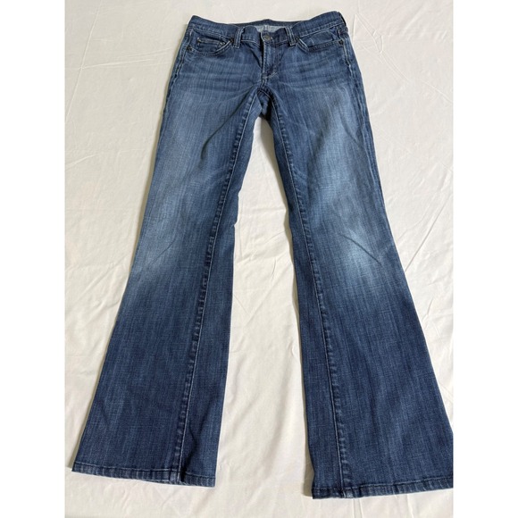 Citizens Of Humanity Denim - Citizens of Humanity Amber High Rise Bootcut Jeans Blue Stretch Womens Size 27